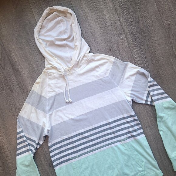 Mossimo Striped Hoodie size Mens S - Picture 4 of 8
